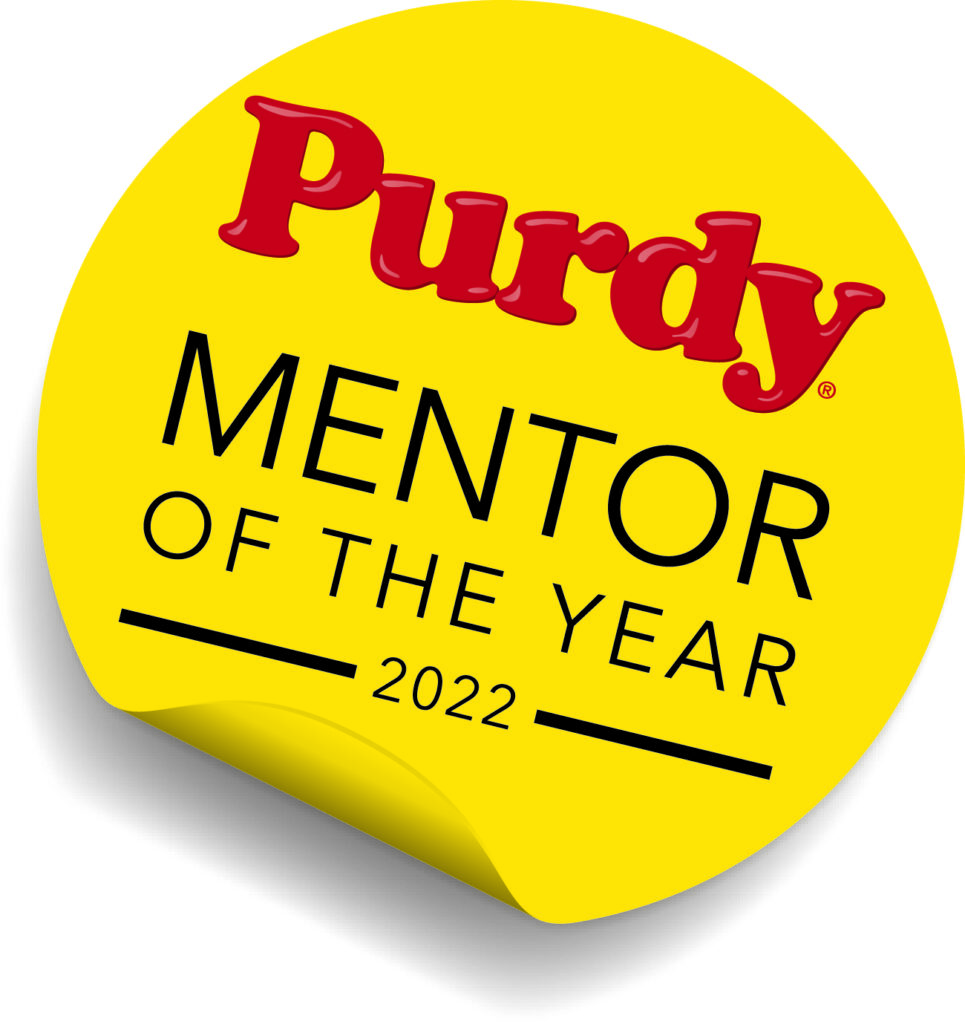 Purdy Mentor of the Year logo