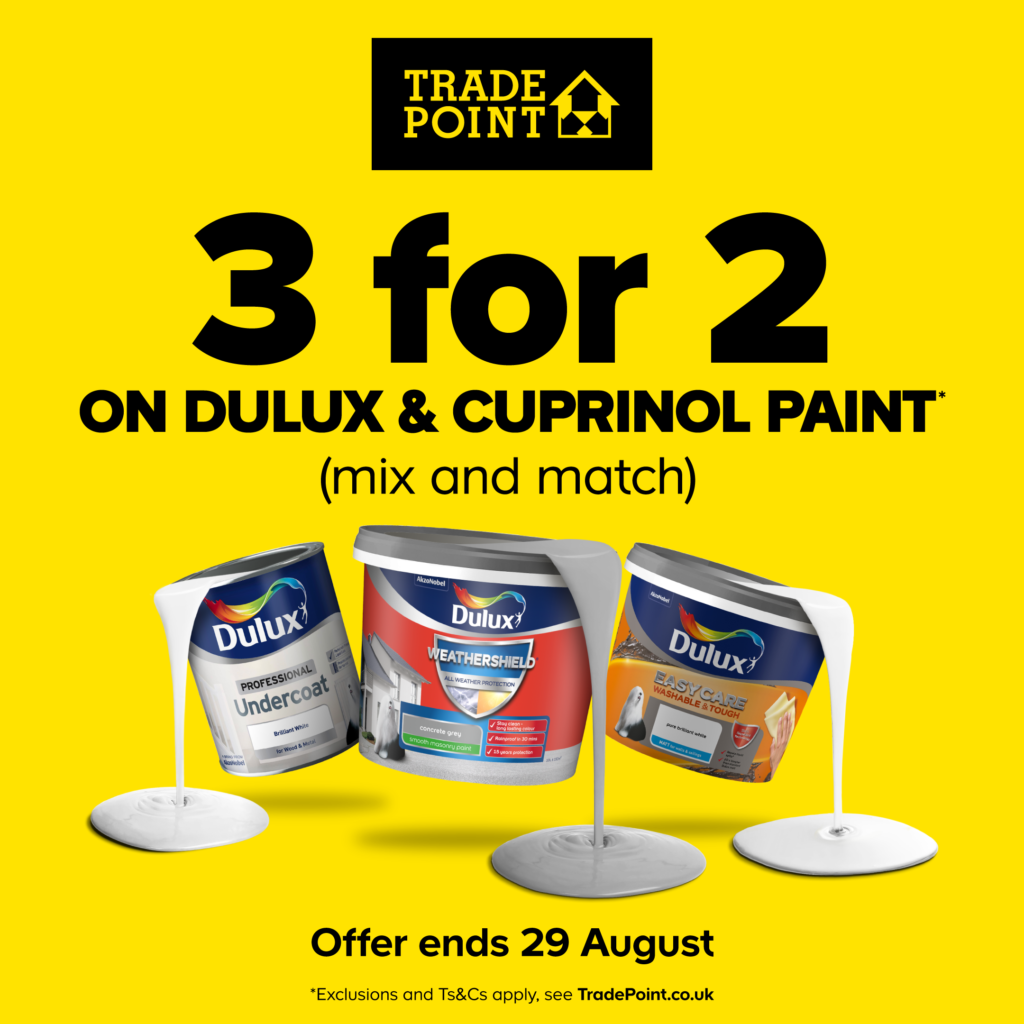 Tins of paint