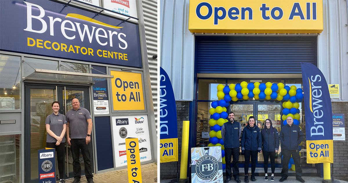 Two new Brewers stores are now open! Painting and Decorating Association
