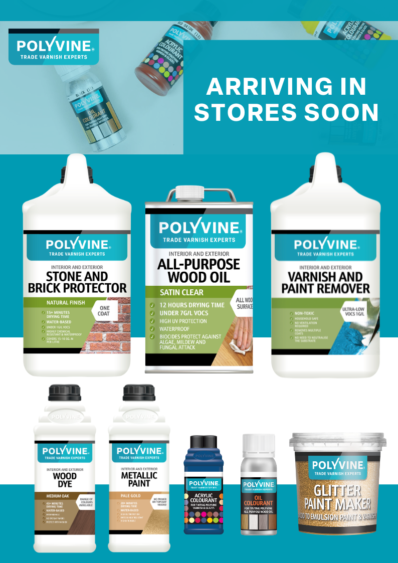 Polyvine Rebrand - Trade Varnish Experts Reveal a Bold New Look ...